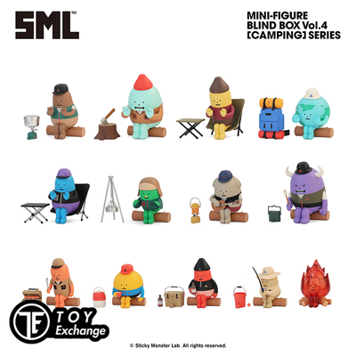 【玩具交易所】现货SML Camping露营野餐盲盒潮玩公仔礼物摆件