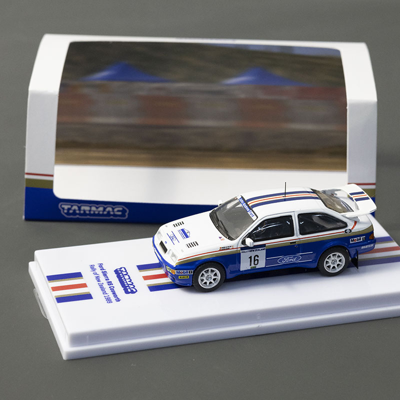 Tarmac Works 1:64 福特Sierra RS 16号 拉力赛合金汽车模型
