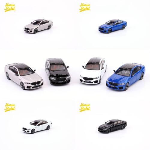 现货Howie Model HM 1/64车模 宝马M5F90 BMW 合金车模 收藏模型