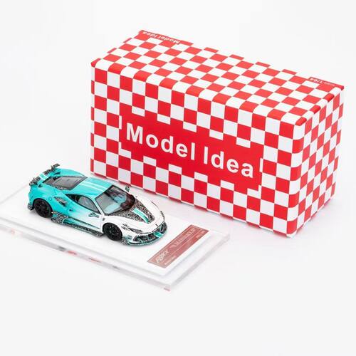 现货Model Idea 1:64 迈莎锐改装版F8XX Tributo 树脂汽车模型
