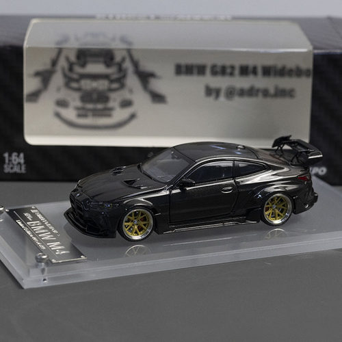 SW 1:64 宝马 BMW G82 M4 展会版 全碳纹 合金收藏车模