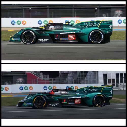 Spark1:64阿斯顿·马丁女武神Aston Martin勒芒24H耐力赛合金车模