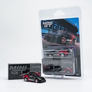 MINI GT 1:64 #1173 丰田Toyota GR86 LB ADVAN涂装 合金车模