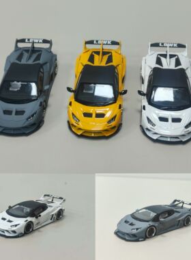 MJ 1:64 兰博基尼 LP610 GT 飓风 Huracan 小牛 合金汽车模型收藏