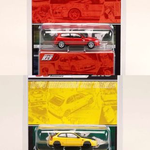 HobbyJapan 1/64 头文字D 30周年纪念版 合金汽车模型