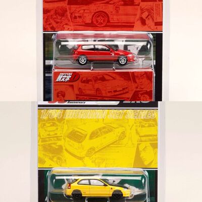 HobbyJapan 1/64 头文字D 30周年纪念版 合金汽车模型