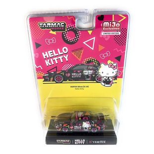 日产尼桑 VERTEX Silvia 凯蒂猫佛山展 S14 合金汽车模型