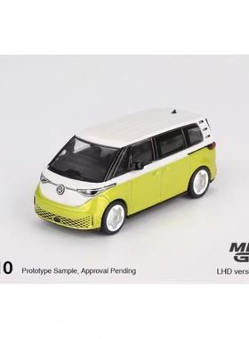 MINI GT 1:64 大众 Volkswagen ID. Buzz 面包车合金车模1110