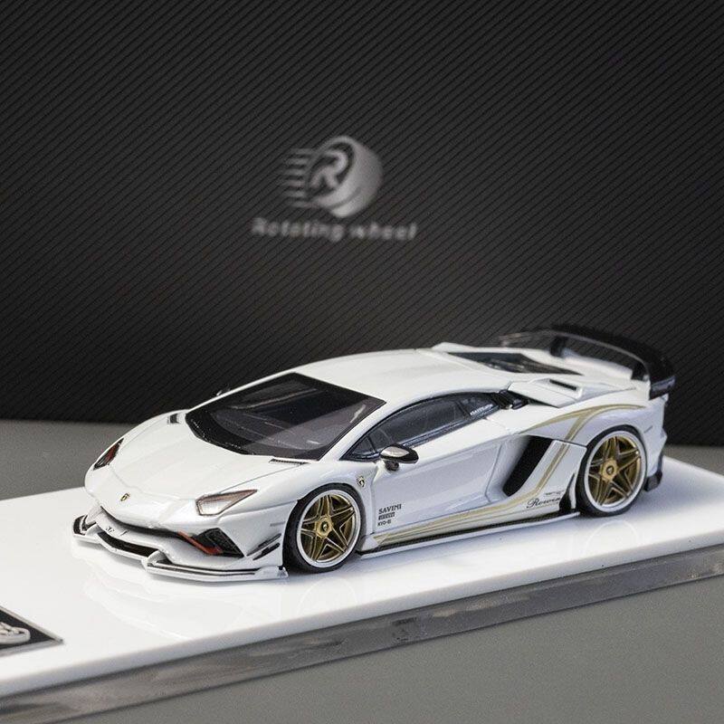 RW 1:64 兰博基尼 埃文塔多 HEC展会限定 合金汽车模型