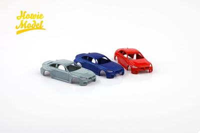 预售Howie Model 1:64  宝马BMW M2 G87 合金汽车模型收藏摆件