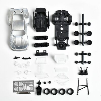 build drive 1:64 保时捷 935 合金汽车模型 拼装 手工 民用