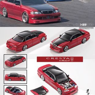 开盖版 Mortal 丰田基先达CRESTA Prevalent 合金车模 2.5
