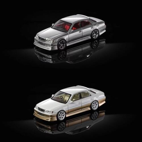 MORTAL 1:64 基先达 CRESTA 丰田 JZX100 合金汽车模型收藏摆件