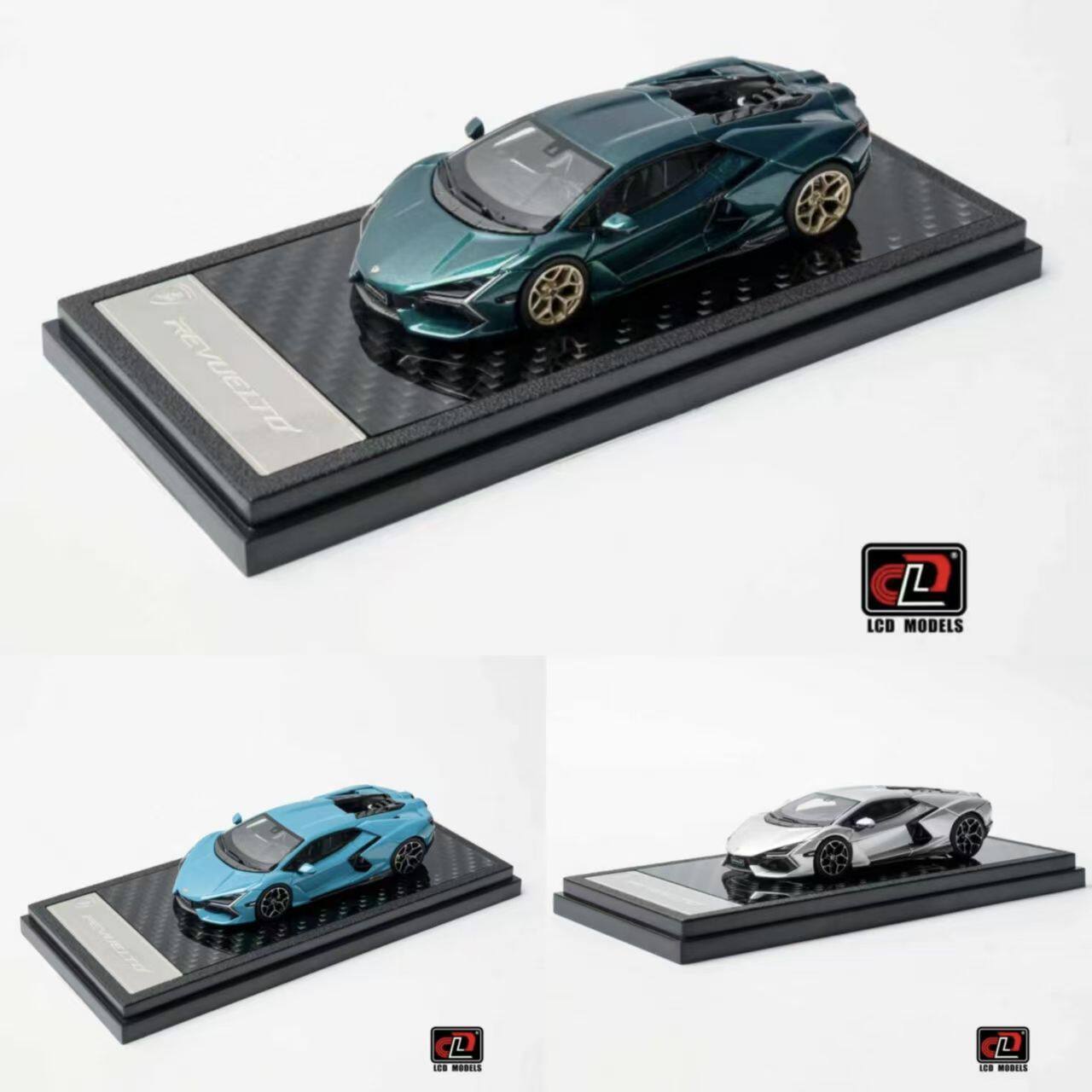 LCD 1:64 兰博基尼Revuelto 复兴新大牛 合金汽车模型 - 实物图