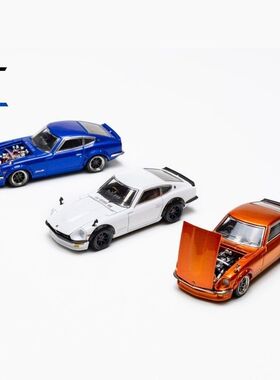 BM 1:64 日产淑女Fairlady 240Z 合金开盖 汽车模型