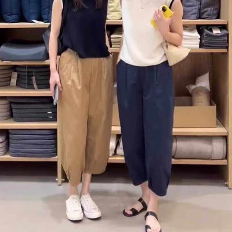 薄款外穿时尚九分夏装