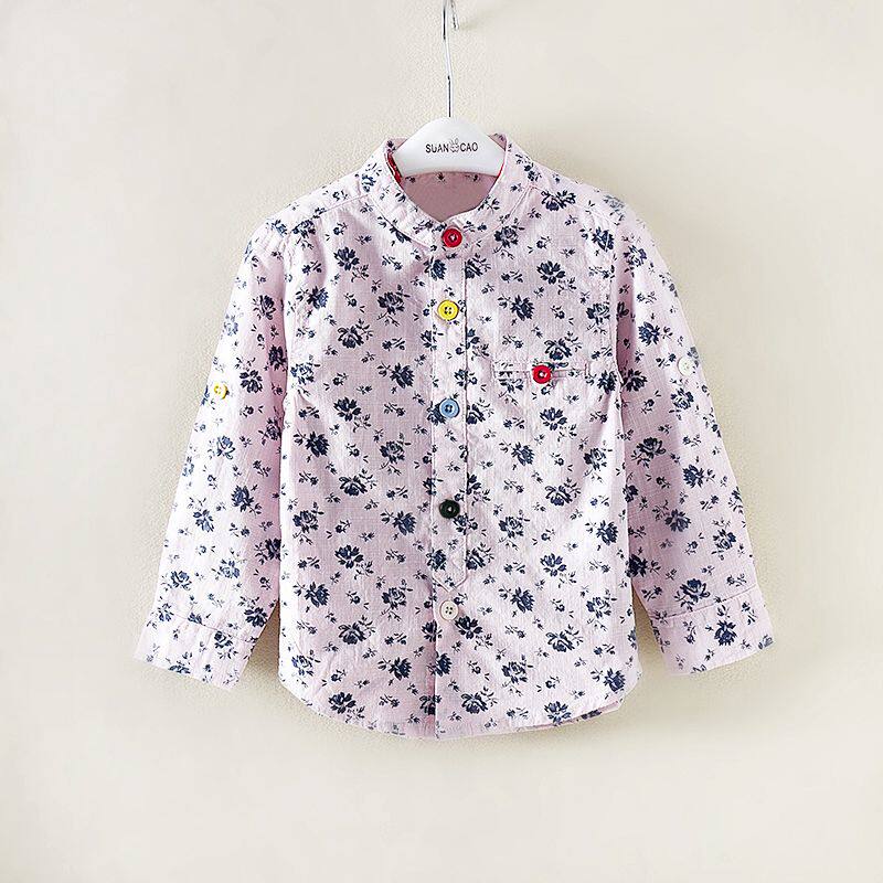 Chemise garcon à manche longue - Ref 2079235 Image 3