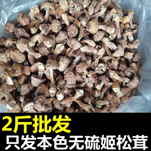 2斤1kg姬松茸菌干货商用散装批发