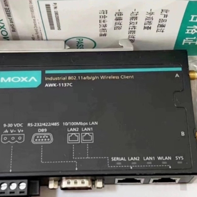 MOXA摩莎 AWK-1137C-EU/US/T工业无线AP客户端交换机