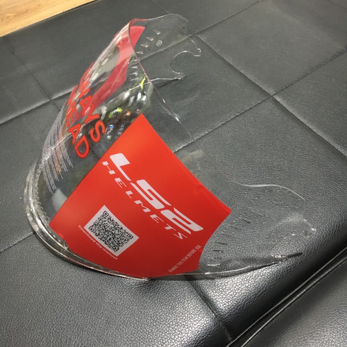 ls2原厂配件白片of508半盔