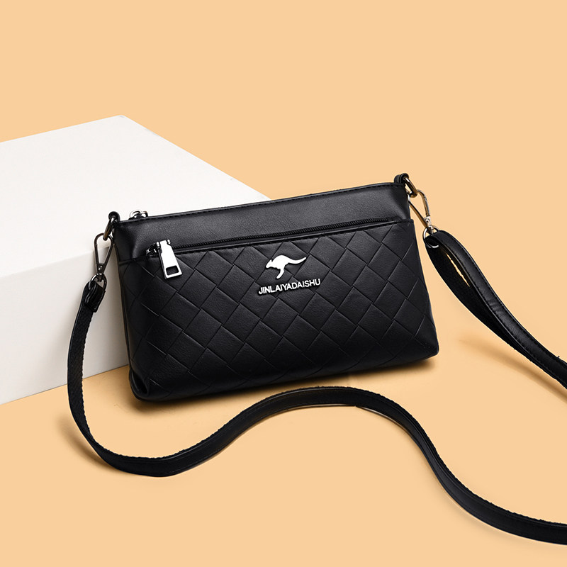 真皮中老年小包包女2025新款夏季妈妈包单肩斜挎包软皮手机零钱包