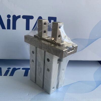 带导轨滚柱型平行气缸亚德客