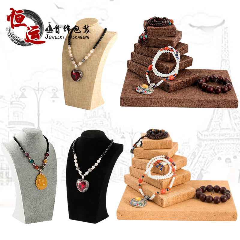 HENGYUN 목걸이 모델 스탠드 초상화 스탠드 목 모델 쥬얼리 디스플레이 스탠드 넥 스탠드 쥬얼리 디스플레이 소품