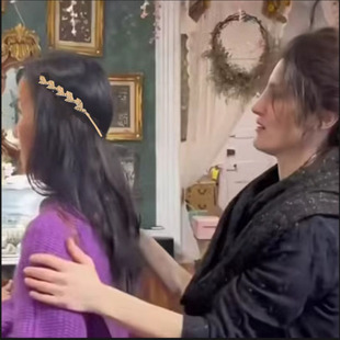 希腊风格小红书同款后带式发箍扁头救星创意希腊风后戴式发箍