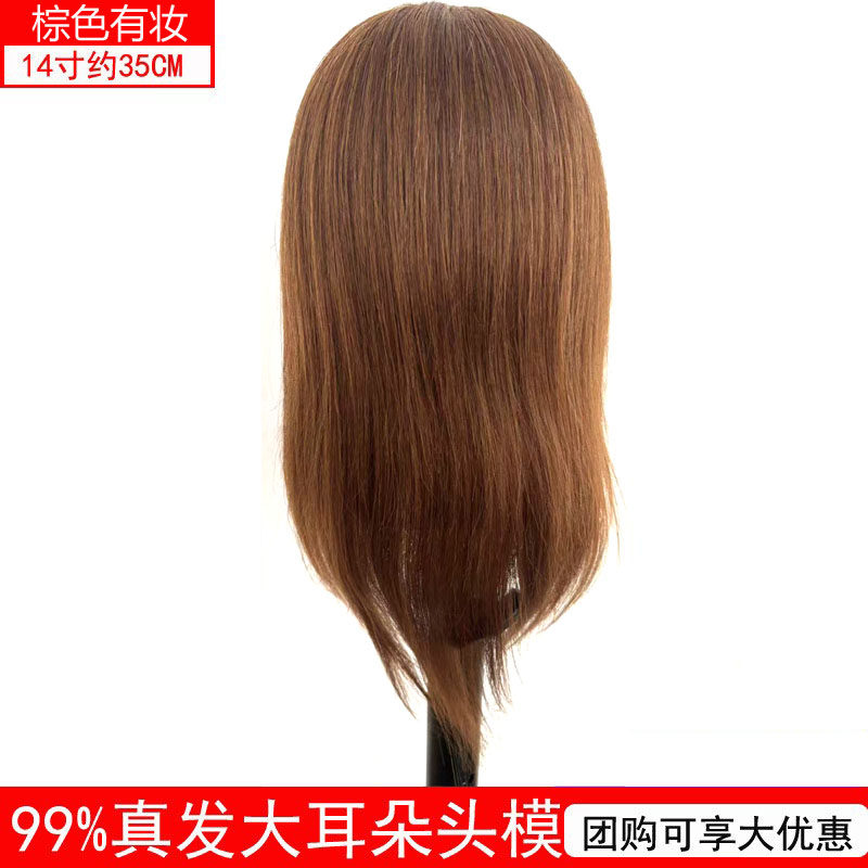 真发头模教习头美发练习头模