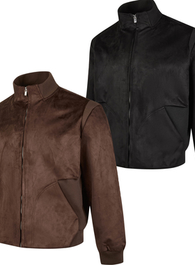 MoneyMind美式复古cleanfit廓形高级感夹克男女潮牌宽松百搭外套