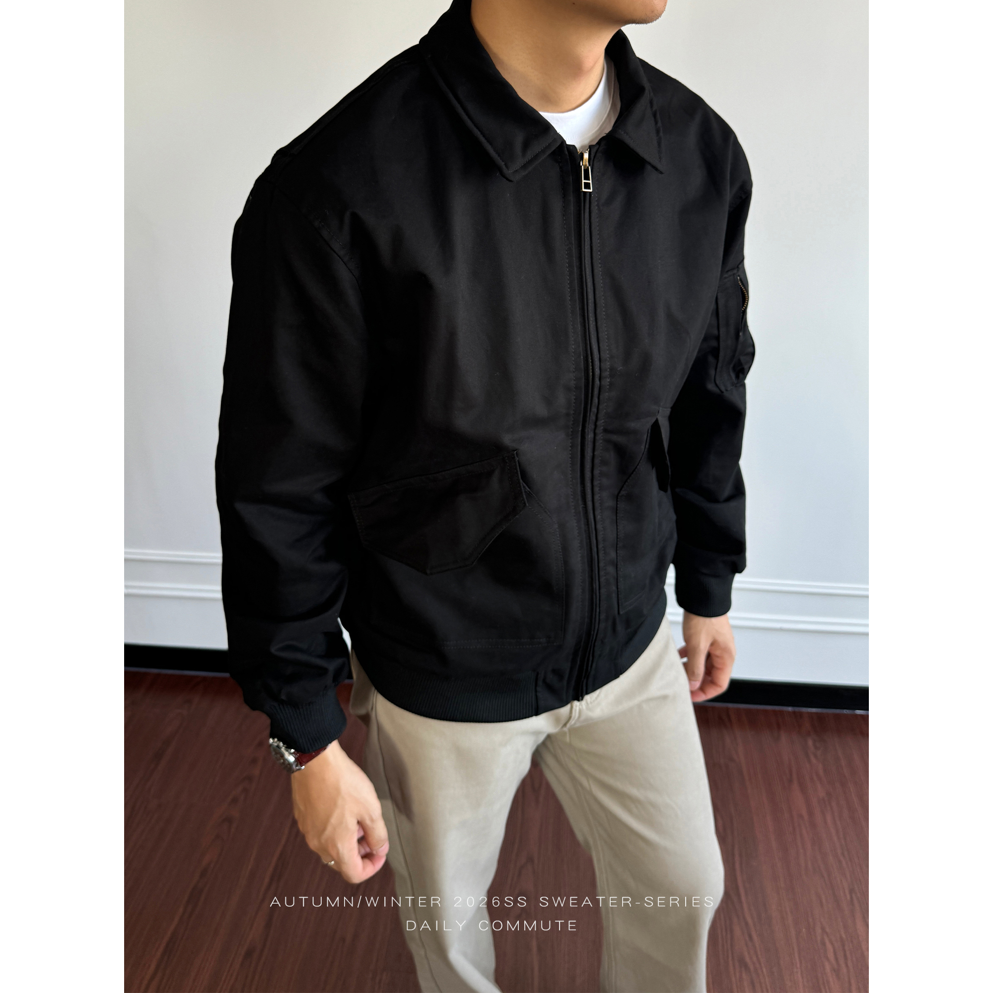 〔TBKL〕美式薄款MA1飞行员夹克