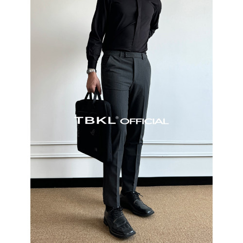 〔TBKL〕都市CBD抗皱免烫西裤男
