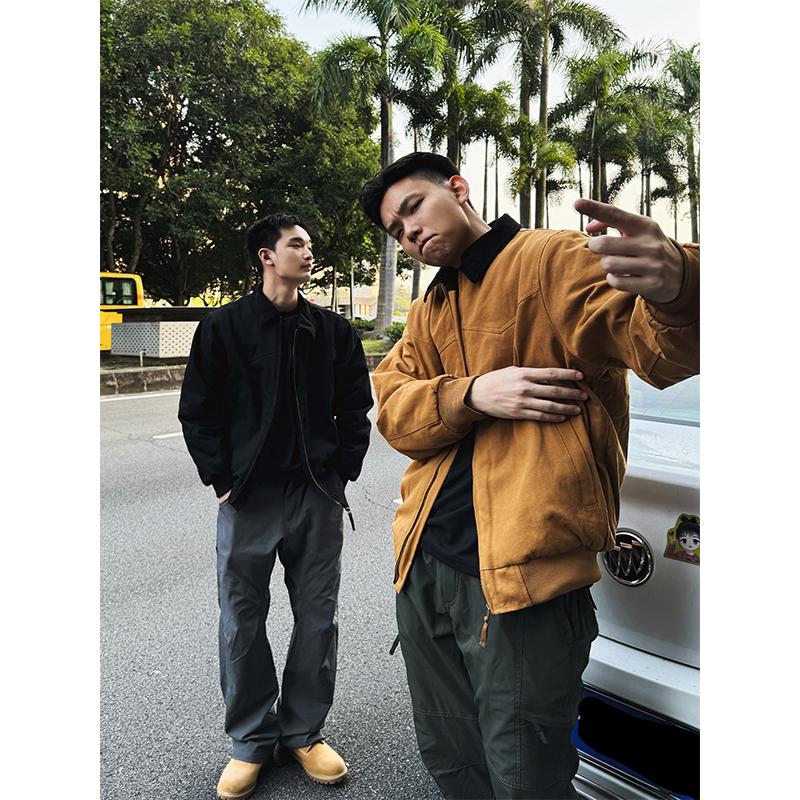 TBKL美式底特律复古工装棉服夹克