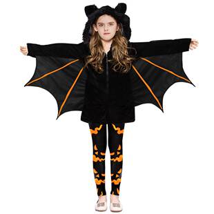 Kids Children Cosplay Costumes Witch Carnival Halloween