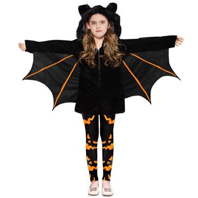 Kids Children Cosplay Costumes Witch Carnival Halloween