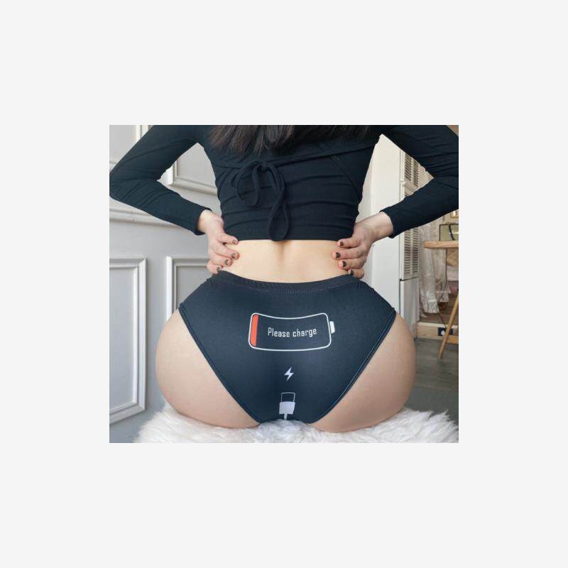 Hip-wrapped fashion girl waist sexy printed underwear