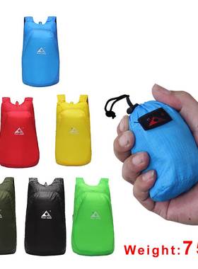 20L Lightweight Packable Backpack Foldable Outdoor Camping
