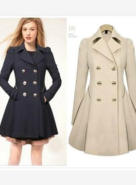 Autumn Coat For Women Winter Trench Coats Ladies Jackets 女