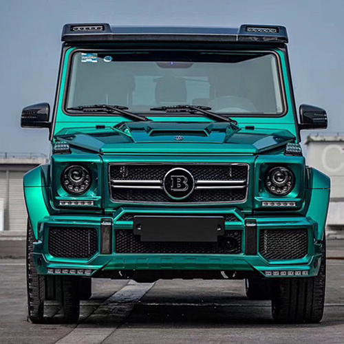 奔驰G级W463g500g63g350巴博斯包围中网前杠机盖尾翼宽体套件改装