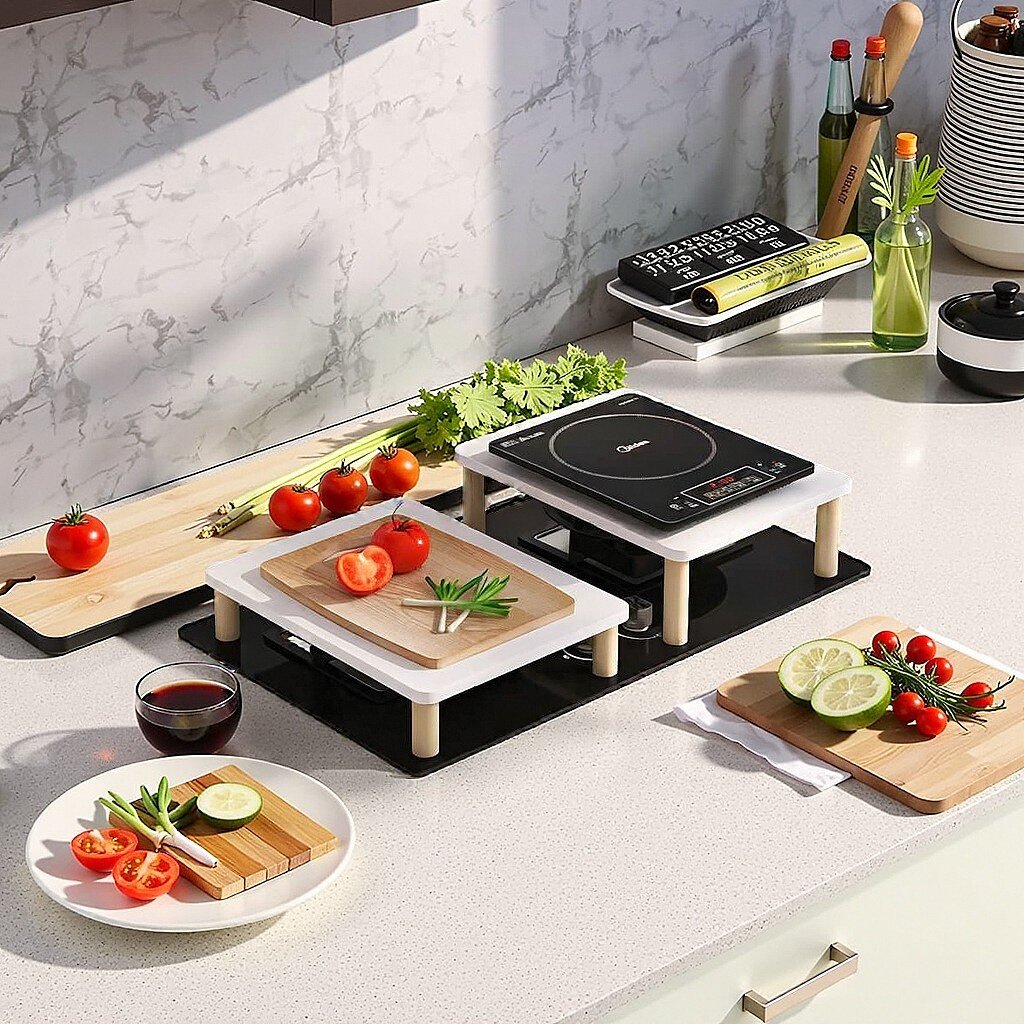 煤气灶台盖板防滑支架通用灶台架燃气灶架托煤气灶盖板电磁炉支架,厨房/烹饪用具,厨房置物架/置物柜/角架,淘宝优惠券,粉丝福利购,淘宝优惠卷