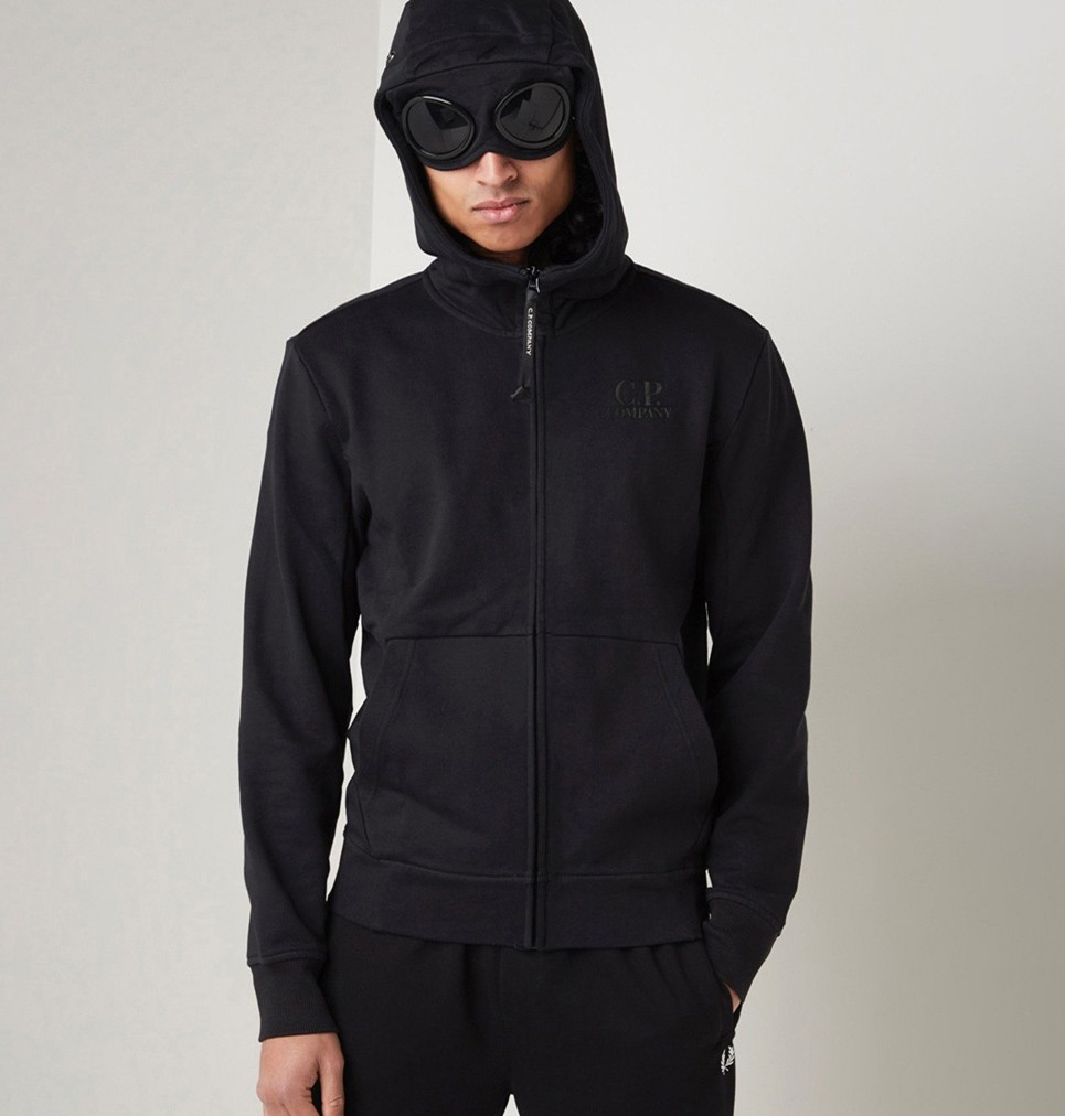 C.P镜片机能公司护目镜连帽卫衣