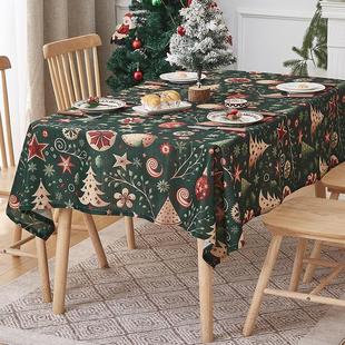 cloth table tablecloth桌布圣诞 themed Christmas