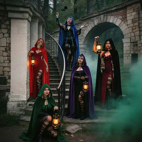 Halloweencloakmadeofgolden