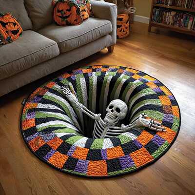 HalloweenNew3DHorrorTrapCarpet