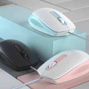 desktop laptop silent Mouse mouse女生游戏鼠标 wired gaming