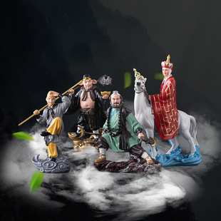 Journey to the West master apprentice four-person figurine