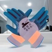 战狼记手套劳保耐磨耐用柔软透气王建筑工地防滑轮胎橡胶战狼手套