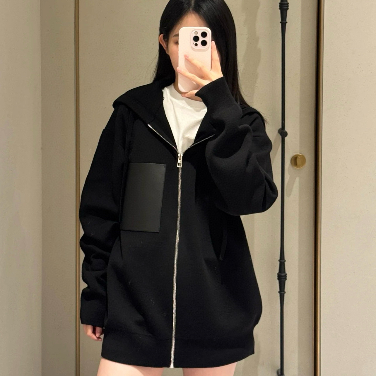 南油高定25FW新款L风格口袋外套男女同款