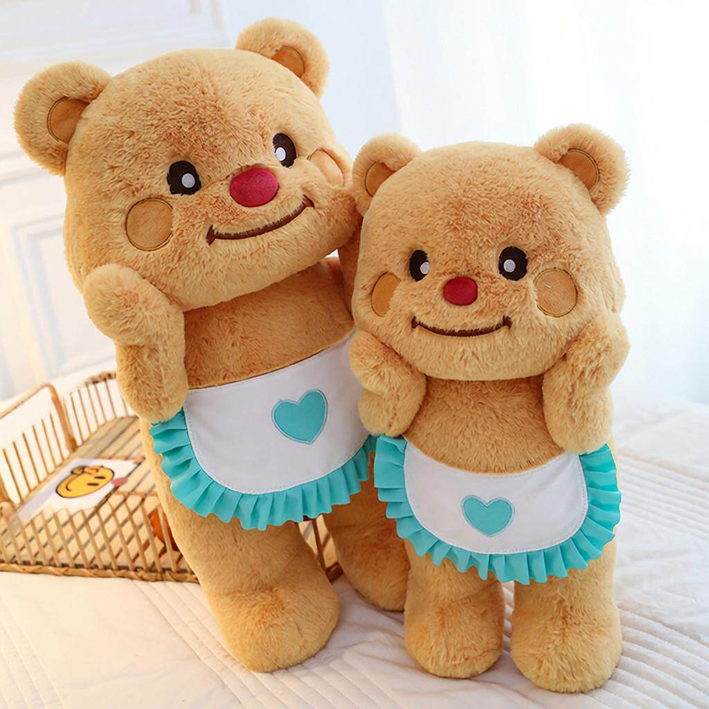 新款黄油小熊玩偶公仔布娃娃女孩抱着睡觉专用儿童男可爱毛绒玩具