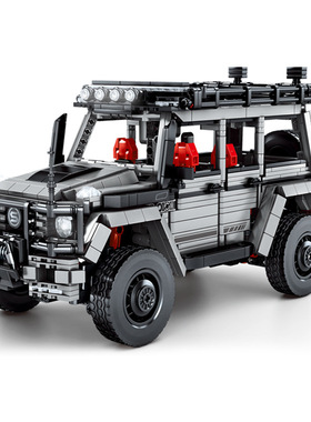 加致SY8790大G越野车积械狂飚创意科技玩具拼装积木男孩玩具